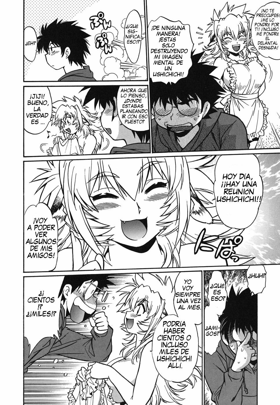 [Manabe Jouji] Koisuru Ushi-Chichi - Dear My Ushi-Chichi [Spanish] page 56 full