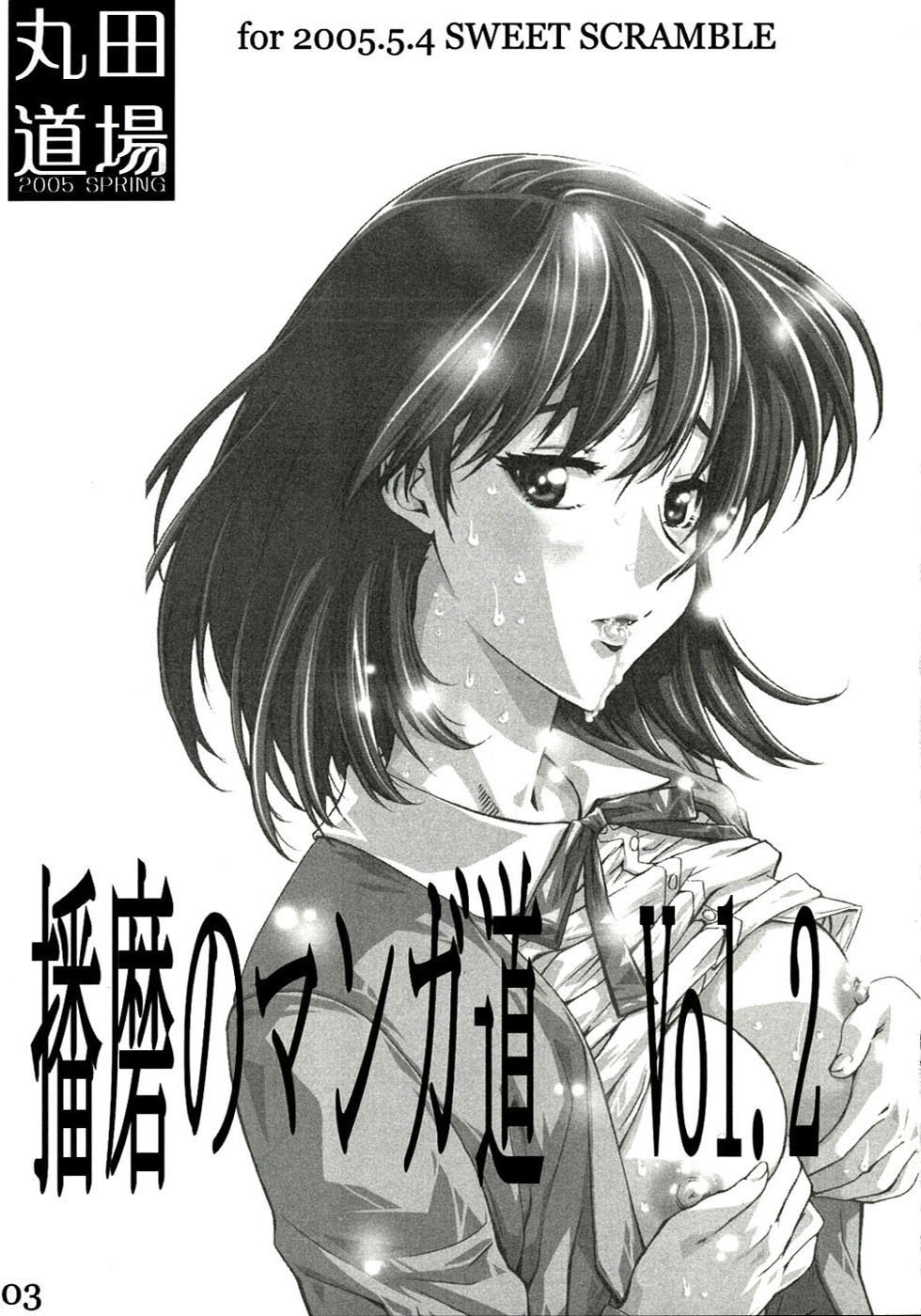 (SWEET SCRAMBLE) [MARUTA-DOJO (MARUTA)] School Rumble Harima no Manga Michi Vol. 2 (School Rumble) [Chinese] [漢化道] page 2 full