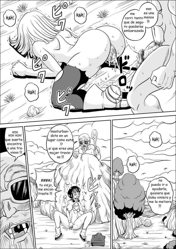 [Pyramid House (Muscleman)] Kame Sennin no Yabou | Roshi´s ambitions (Dragon Ball Z) [Spanish] page 21 full