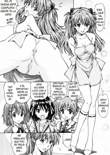 [Shimekiri Sanpunmae (Tukimi Daifuku)] Ecchi na Cosplay Asuka o Meshiagare (Neon Genesis Evangelion) [Spanish] [XSnF-Hentai] - page 10
