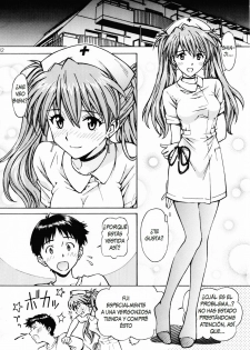 [Shimekiri Sanpunmae (Tukimi Daifuku)] Ecchi na Cosplay Asuka o Meshiagare (Neon Genesis Evangelion) [Spanish] [XSnF-Hentai] - page 11