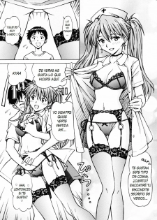 [Shimekiri Sanpunmae (Tukimi Daifuku)] Ecchi na Cosplay Asuka o Meshiagare (Neon Genesis Evangelion) [Spanish] [XSnF-Hentai] - page 12