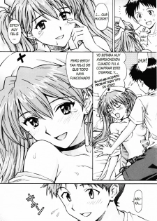 [Shimekiri Sanpunmae (Tukimi Daifuku)] Ecchi na Cosplay Asuka o Meshiagare (Neon Genesis Evangelion) [Spanish] [XSnF-Hentai] - page 15