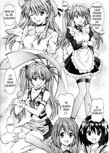 [Shimekiri Sanpunmae (Tukimi Daifuku)] Ecchi na Cosplay Asuka o Meshiagare (Neon Genesis Evangelion) [Spanish] [XSnF-Hentai] - page 9