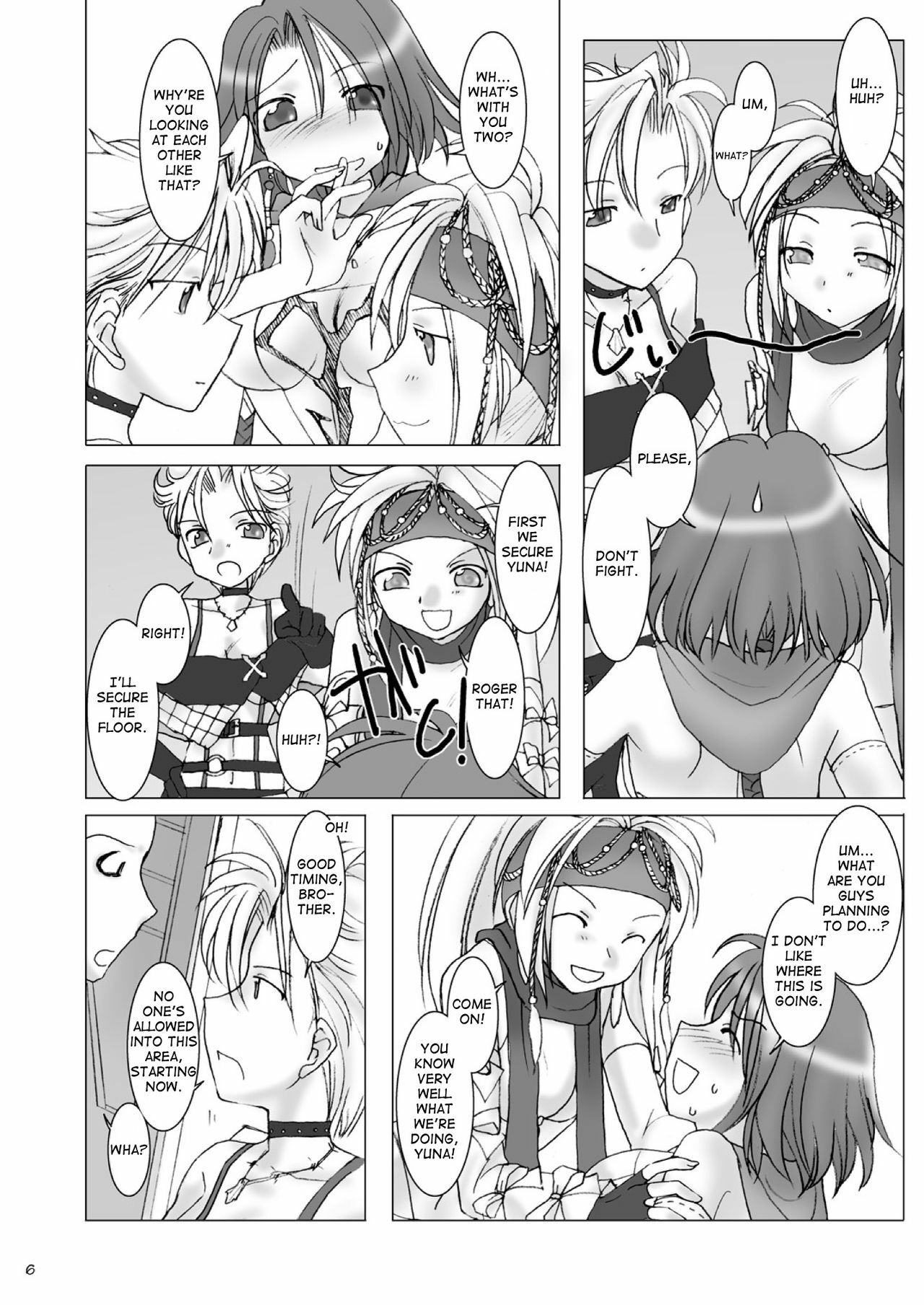 (C64) [Purin Hausu (Hirate Miki, Nakai Kana)] GPX-2 (Final Fantasy X-2) [English] [Neko Neko Wai] page 7 full