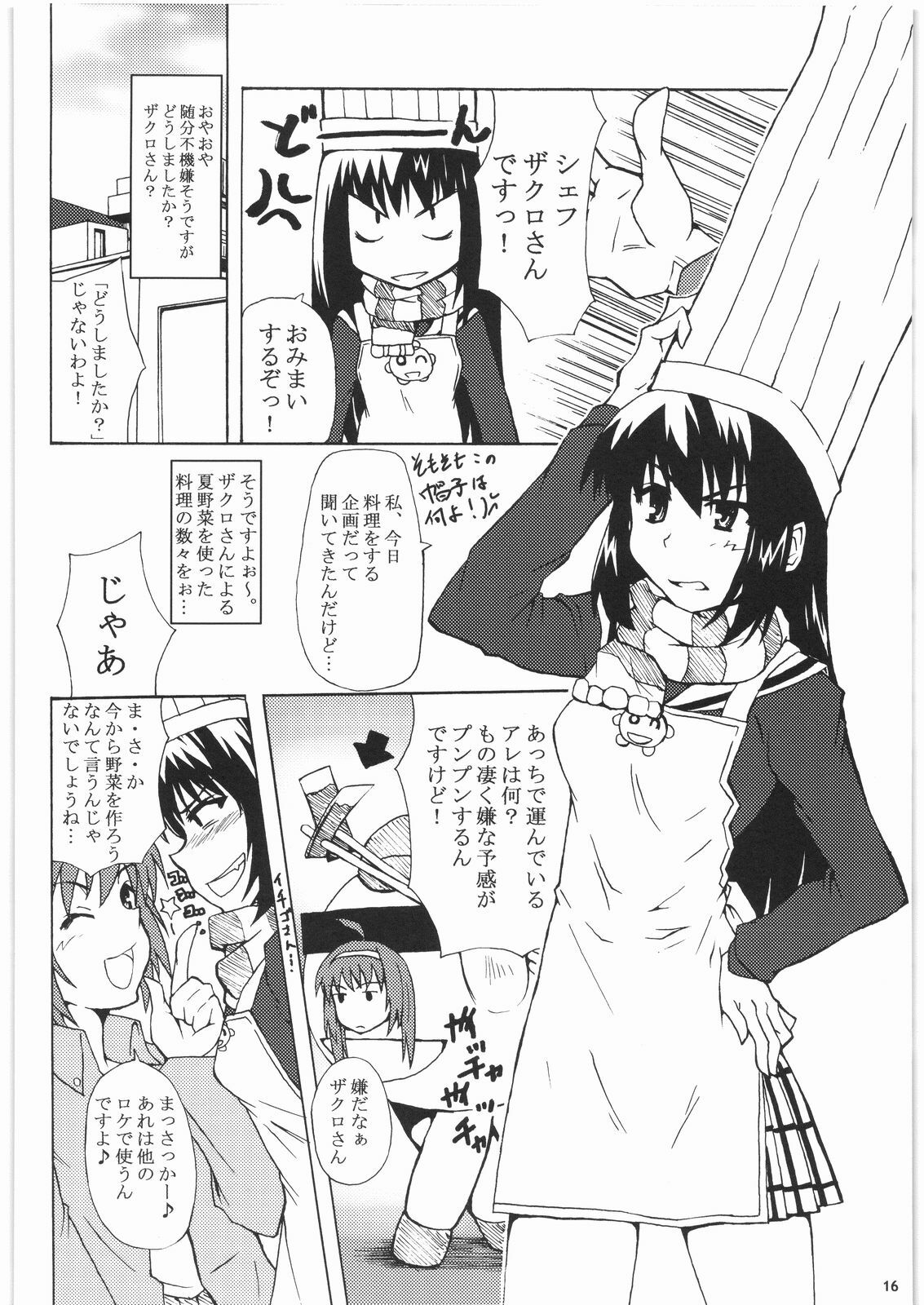 (C74) [Sasuga Shoukai (Kusanagi Yuhgi)] how do you like 396 (Moero! Harem Ace) page 15 full