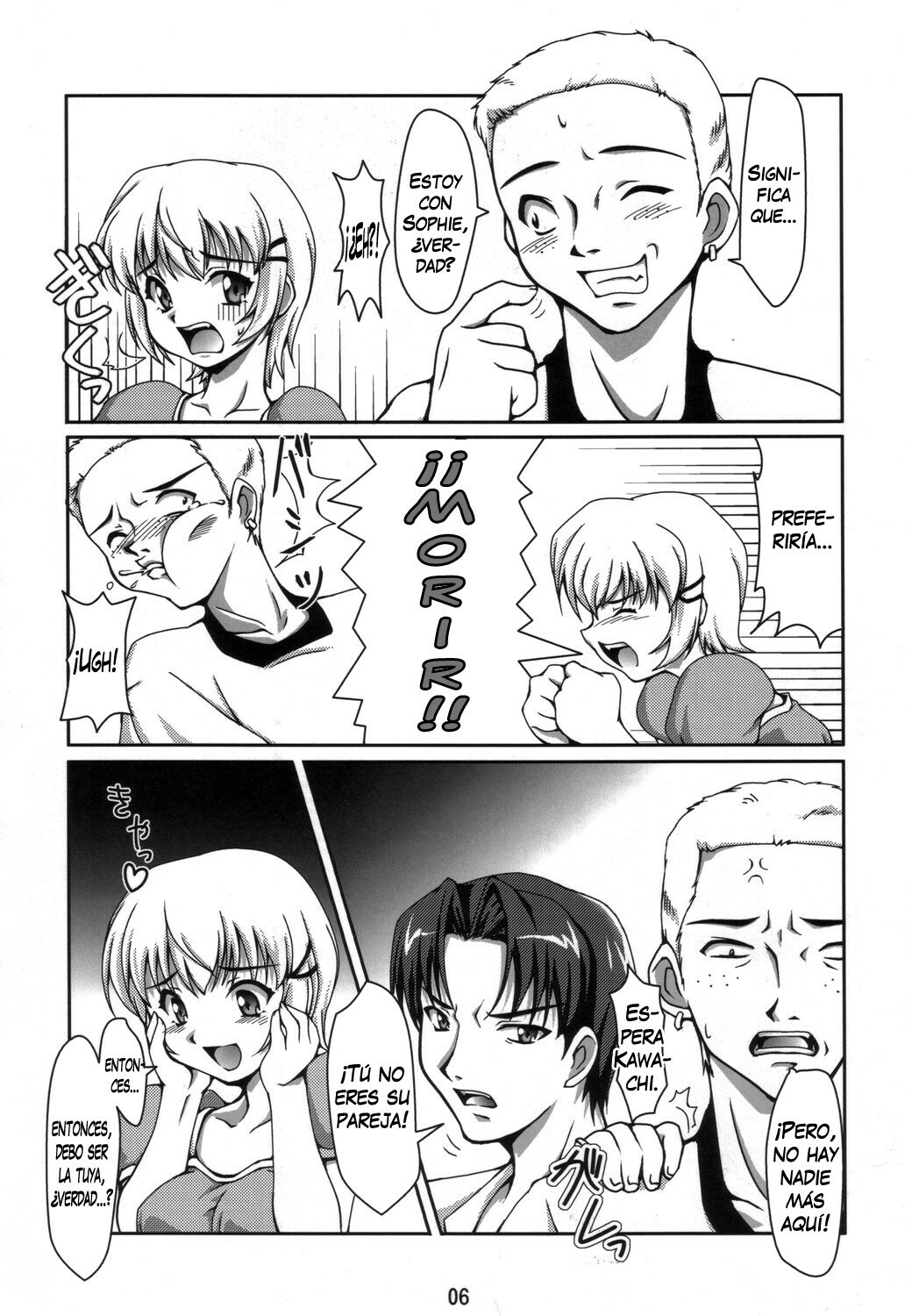 (C69) [Mouko Mouretsu Hasai Dan (Ryumage)] Dekitate!! Japang (Yakitate!! Japan) [Spanish] page 5 full