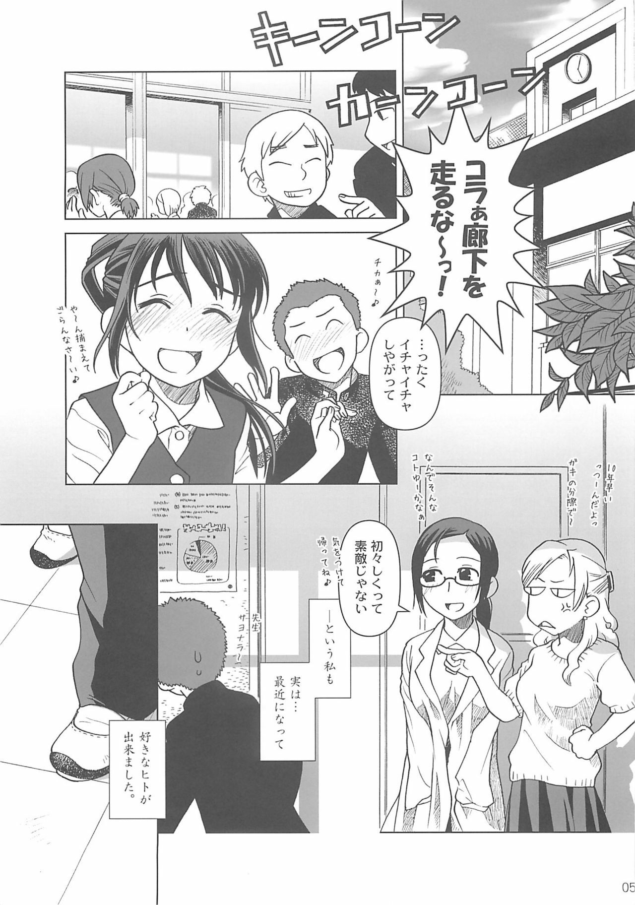 (COMIC1) [Otaku Beam (Ootsuka Mahiro)] [24→←14] lesson#1 page 5 full