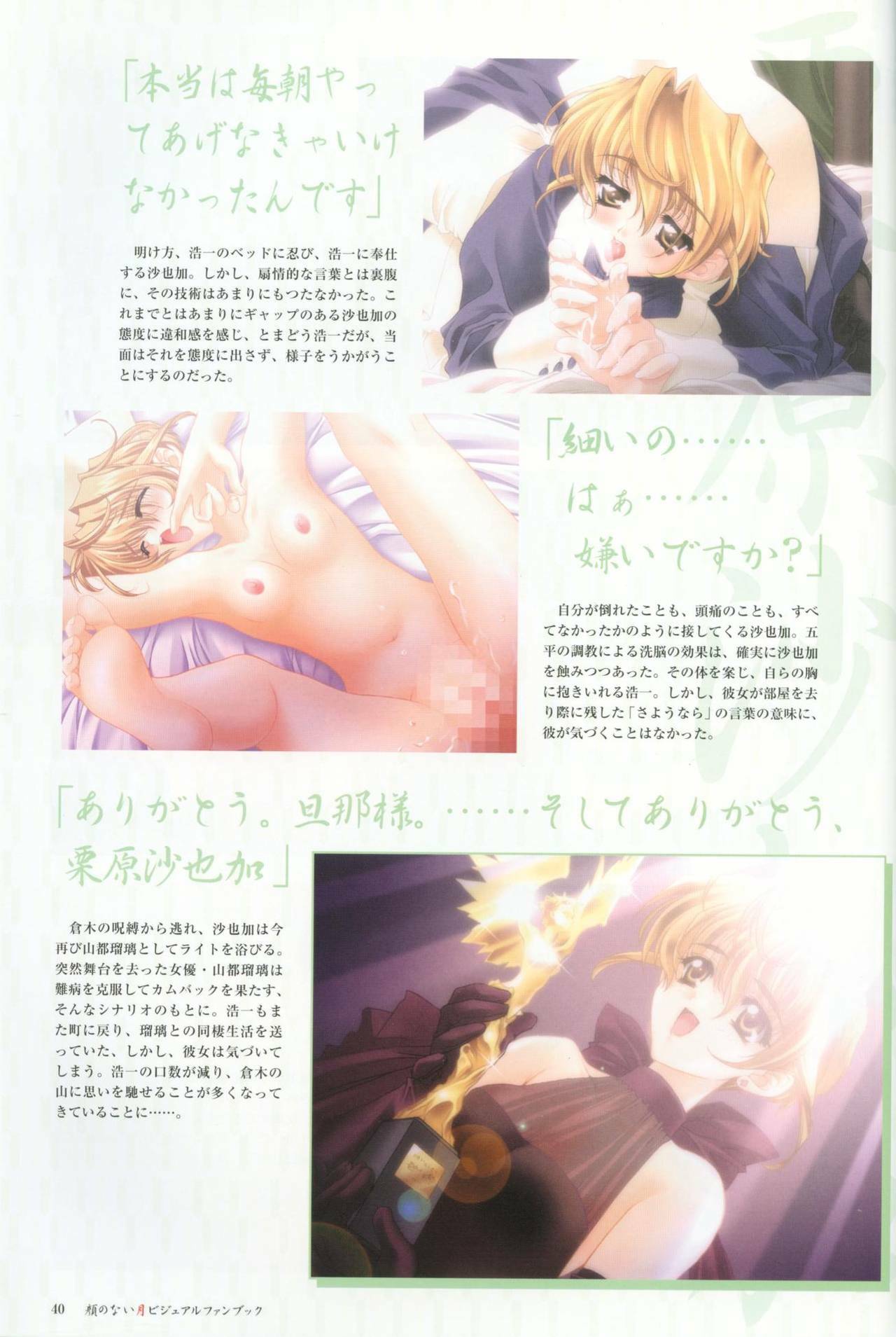 [CARNELIAN] Kao no Nai Tsuki Visual Fanbook (Kao no Nai Tsuki / Moonlight Lady) page 41 full