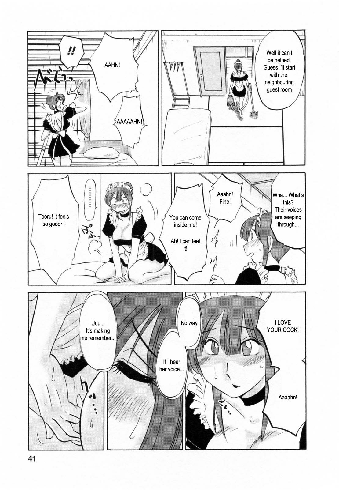 [Tsuya Tsuya] Maid no Mitsukosan Chapter 1-3 (Eng) page 39 full