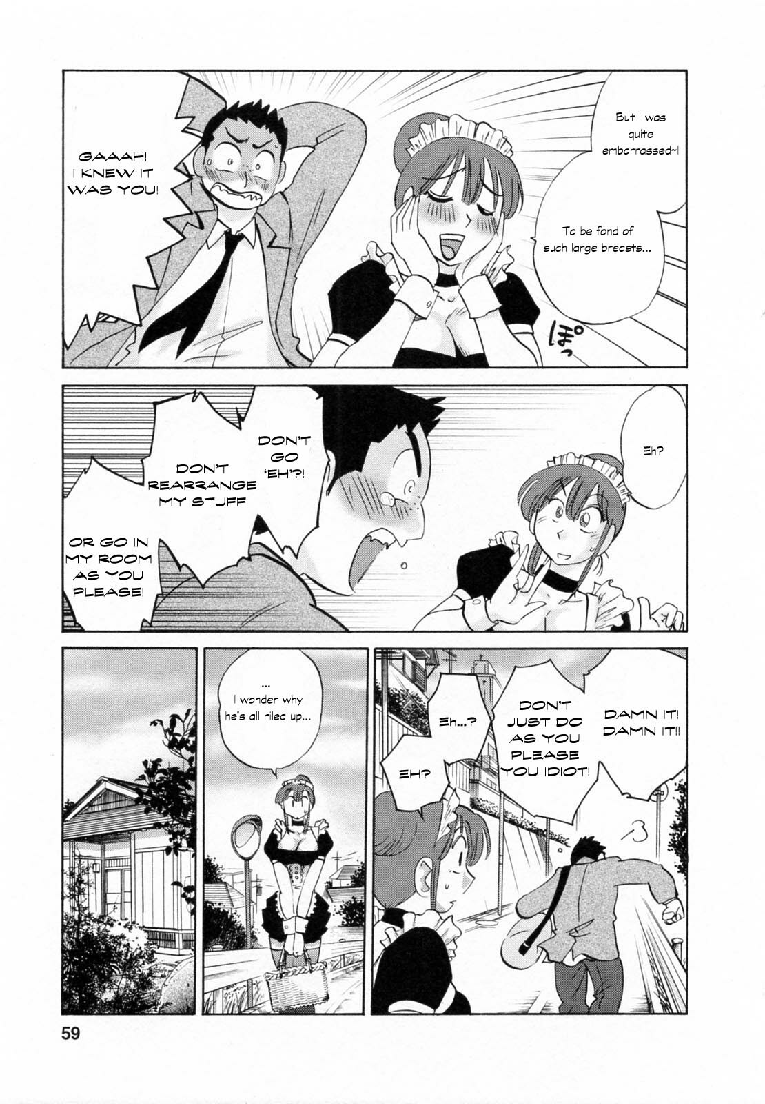 [Tsuya Tsuya] Maid no Mitsukosan Chapter 1-3 (Eng) page 56 full