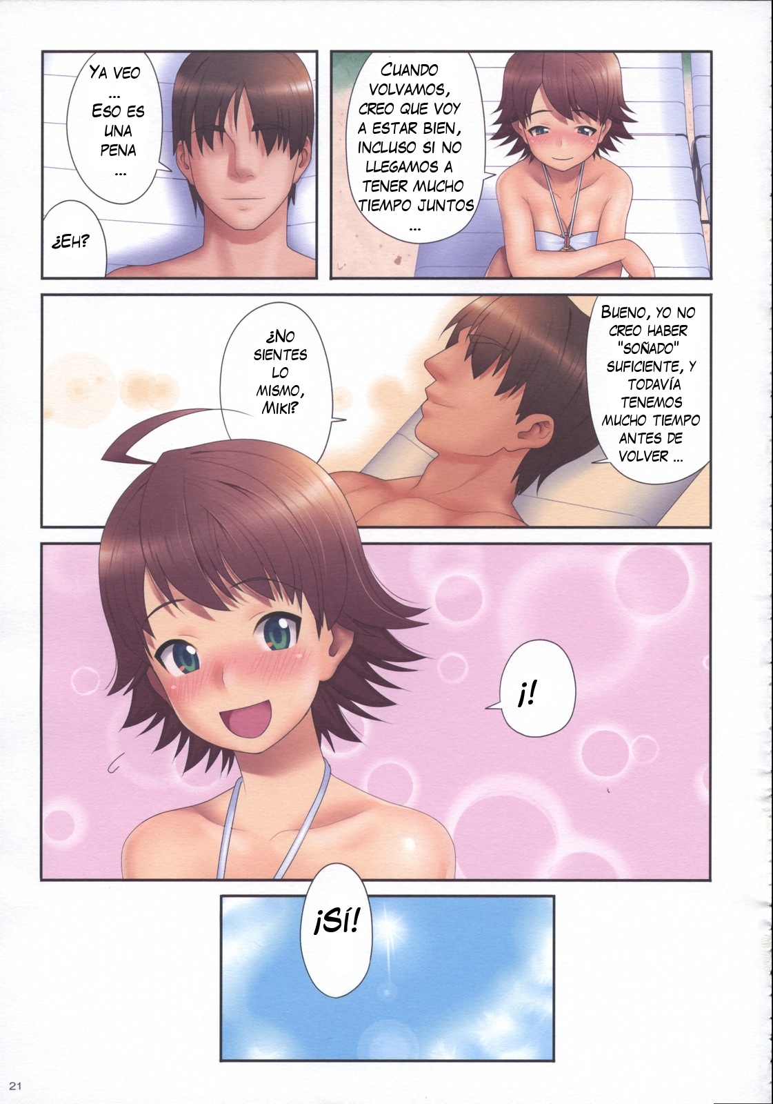 (CT12) [TNC. (Lunch)] Fourteen Plus (THE iDOLM@STER) [Spanish] {Chmodcito} page 21 full