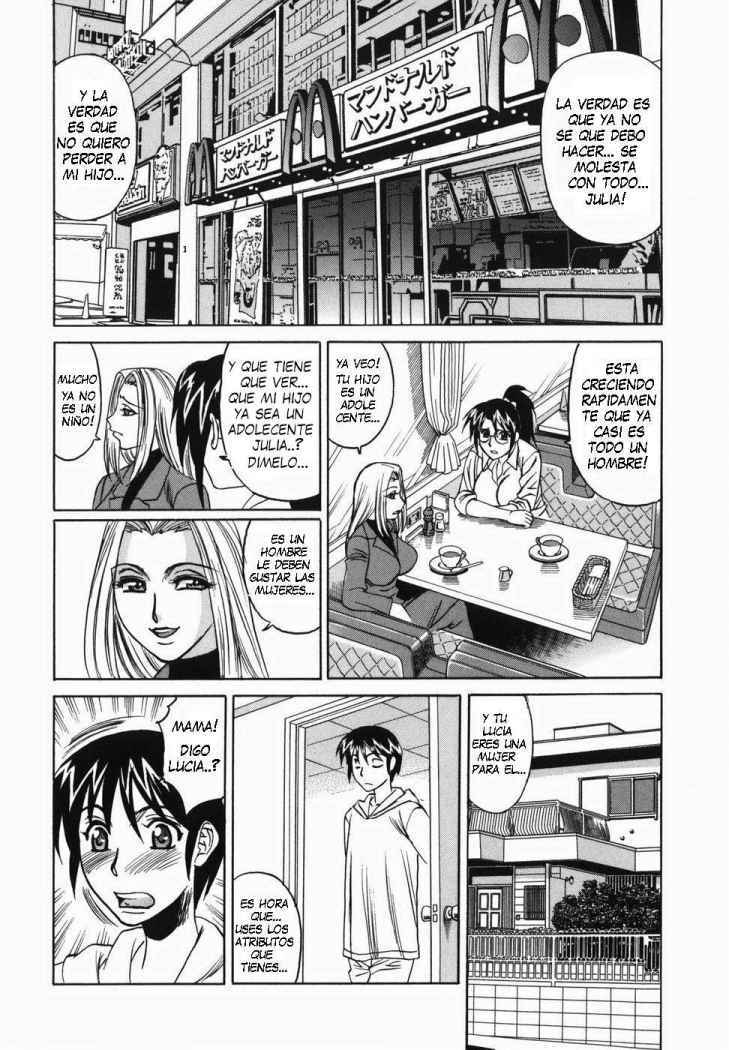 [Yamamoto Yoshifumi] Kageki ni Lesson Rumi Sensei / Llamando la Atencion de mi Hijo [Spanish] page 4 full