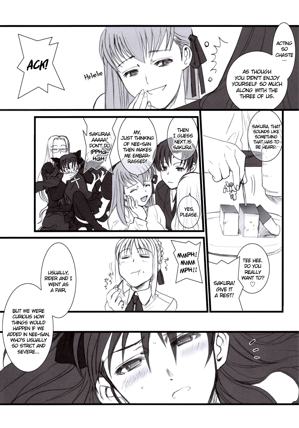 (C70) [TEX-MEX (Red Bear)] Purple sky, Golden dawN (Fate/hollow ataraxia) [English] [Anonygoo] page 21 full