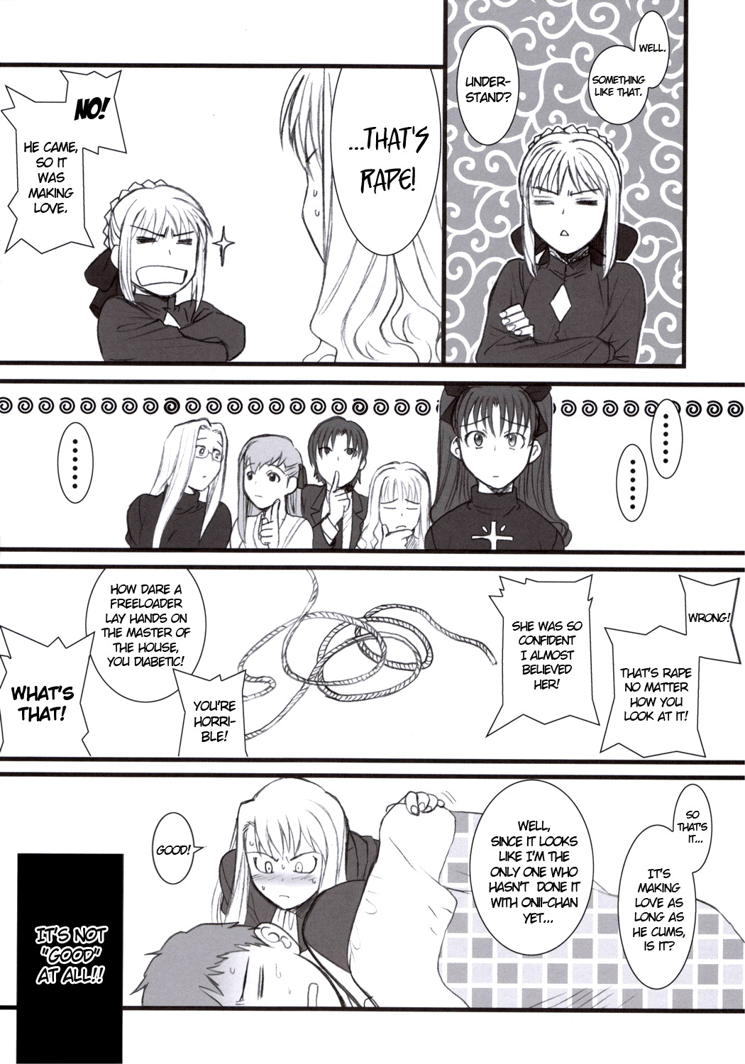 (C70) [TEX-MEX (Red Bear)] Purple sky, Golden dawN (Fate/hollow ataraxia) [English] [Anonygoo] page 31 full