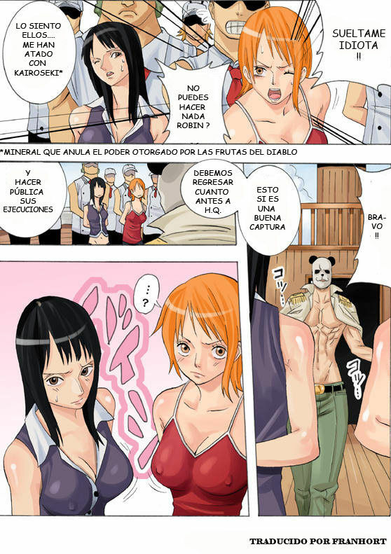 [Gujira 4 Gou (Gujira)] Hodhua (One Piece) [Spanish] [Franhort] [Digital] page 2 full