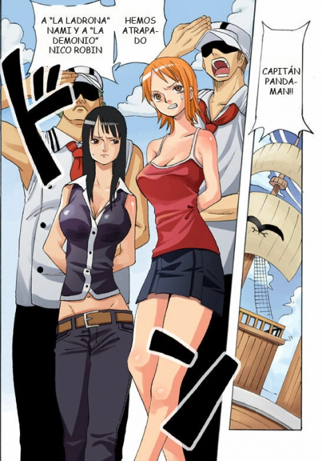 [Gujira 4 Gou (Gujira)] Hodhua (One Piece) [Spanish] [Franhort] [Digital]