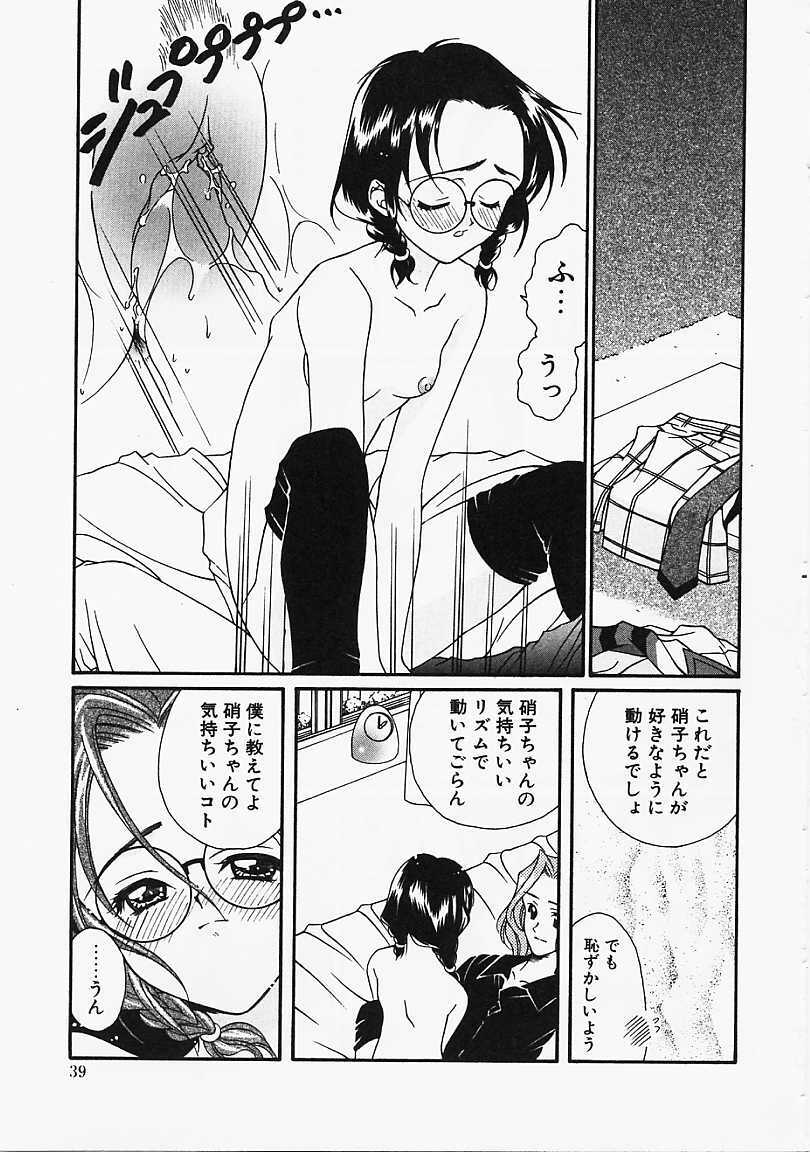 [Naruse Hirofumi] Glass no Tobira - A Door of Glass page 37 full