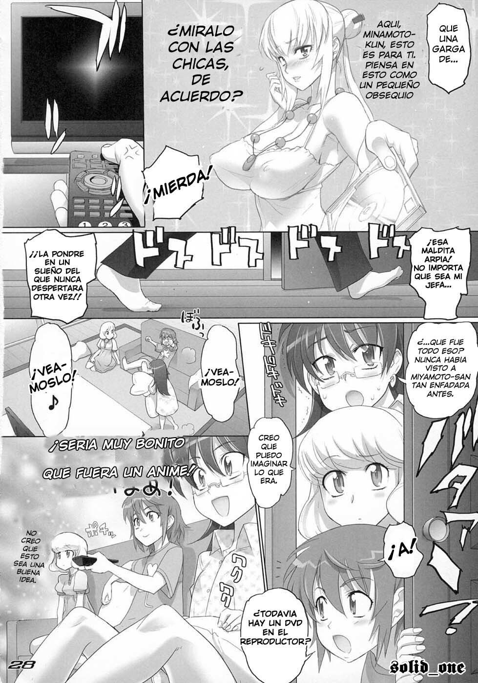 (C75) [DIGITAL ACCEL WORKS (INAZUMA.)] gRand theft samen four~ (Zettai Karen Children) [Spanish] [solid_one] page 27 full