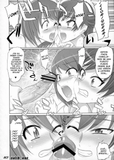 (C75) [DIGITAL ACCEL WORKS (INAZUMA.)] gRand theft samen four~ (Zettai Karen Children) [Spanish] [solid_one] - page 9