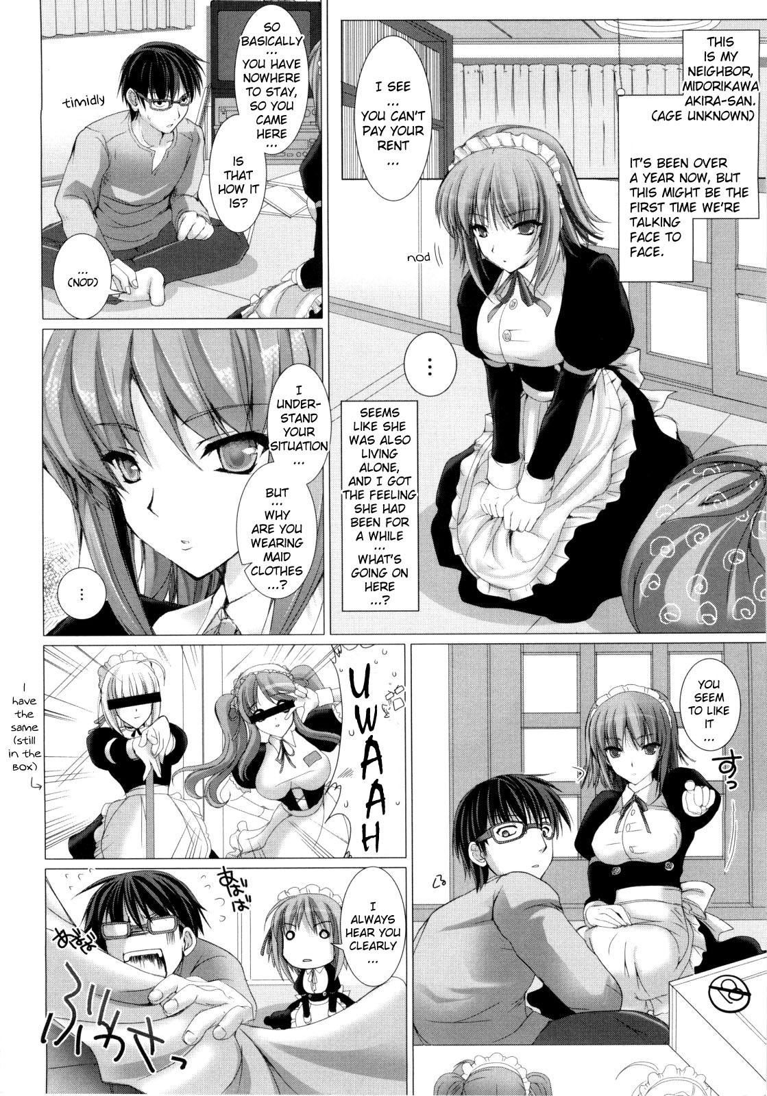 [Kizuki Aruchu] Maid Yome - Maid Bride Ch. 1-5 [English] [YQII] [Decensored] page 19 full