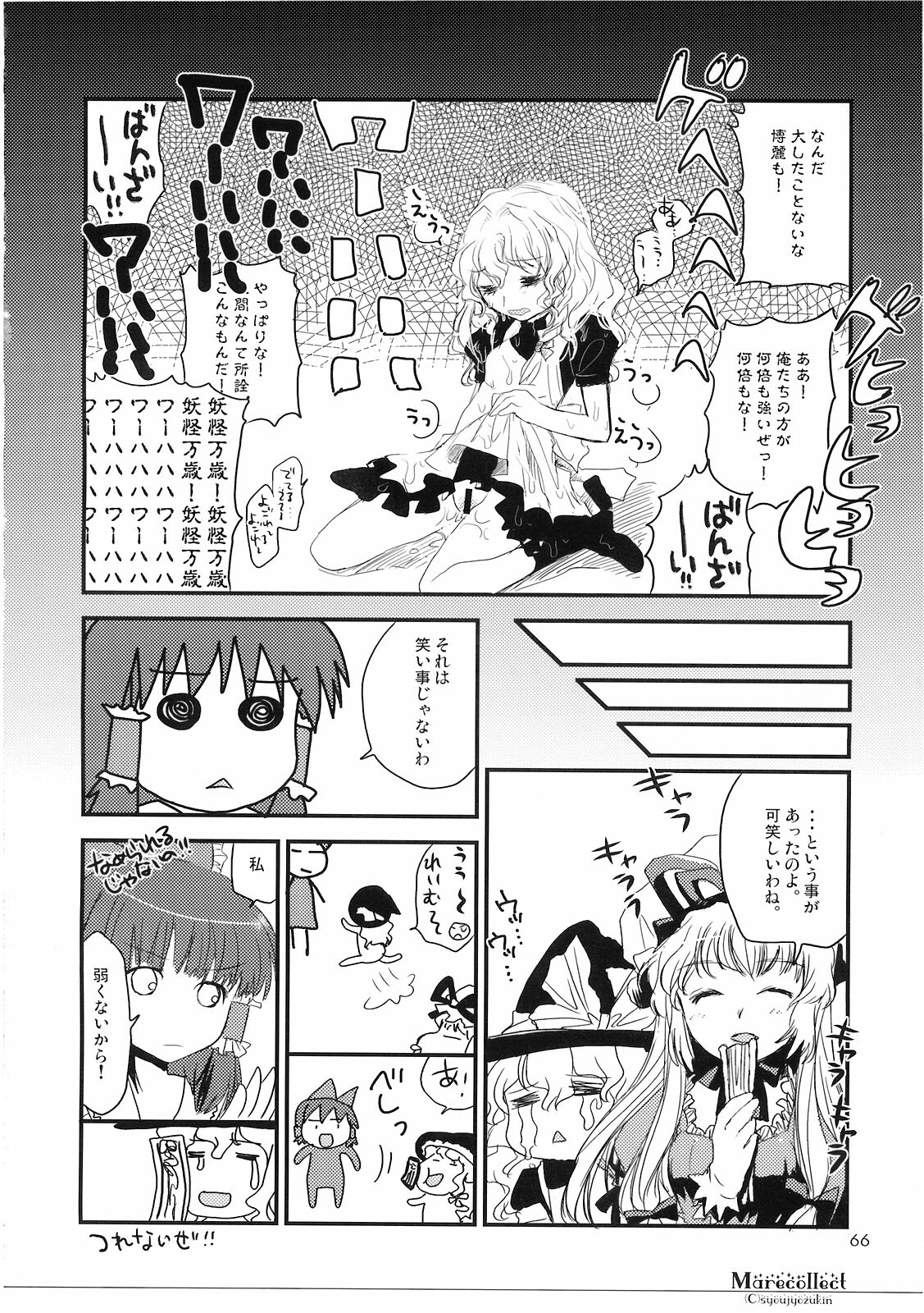 (C74) [Shoujo Zukin (Hatomugi Munmun)] Marecollect (Touhou Project) page 66 full