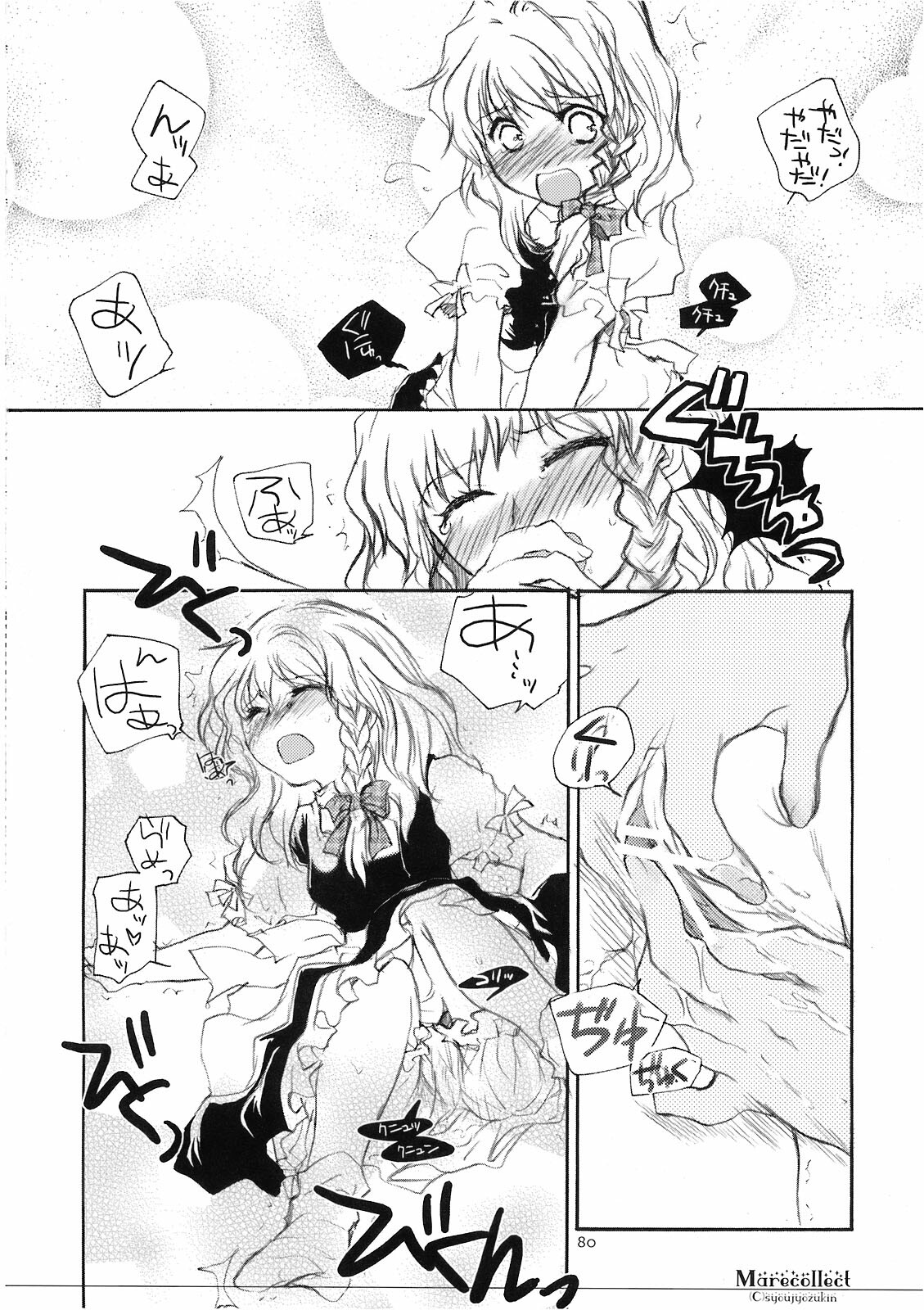 (C74) [Shoujo Zukin (Hatomugi Munmun)] Marecollect (Touhou Project) page 80 full