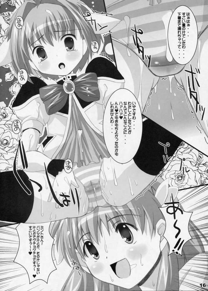 (CR37) [Kurubushi-kai (Dowarukofu, Shinshin)] m&m's (Galaxy Angel) page 14 full