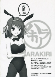 [Harakiri (KANT, nilitsu)] Harakiru Vol.1 (The Melancholy of Haruhi Suzumiya) - page 17