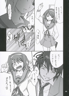 (ComiComi10) [P.Forest (Hozumi Takashi)] Mousou Desho Desho? (Suzumiya Haruhi no Yuuutsu) - page 8