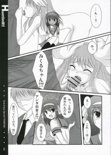 (SC32) [Harukomachikan. (Nakazuki Yuuna)] Hunting! (Suzumiya Haruhi no Yuuutsu) - page 10