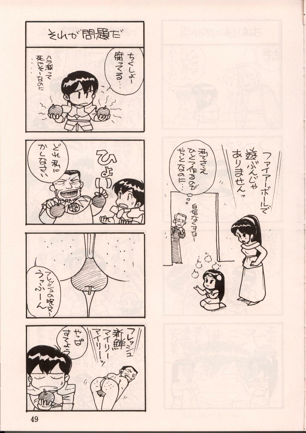 [Waku Waku Doubutsuen, Neko Apron (Various)] DIEDLIT 2 (Record of Lodoss War) page 48 full