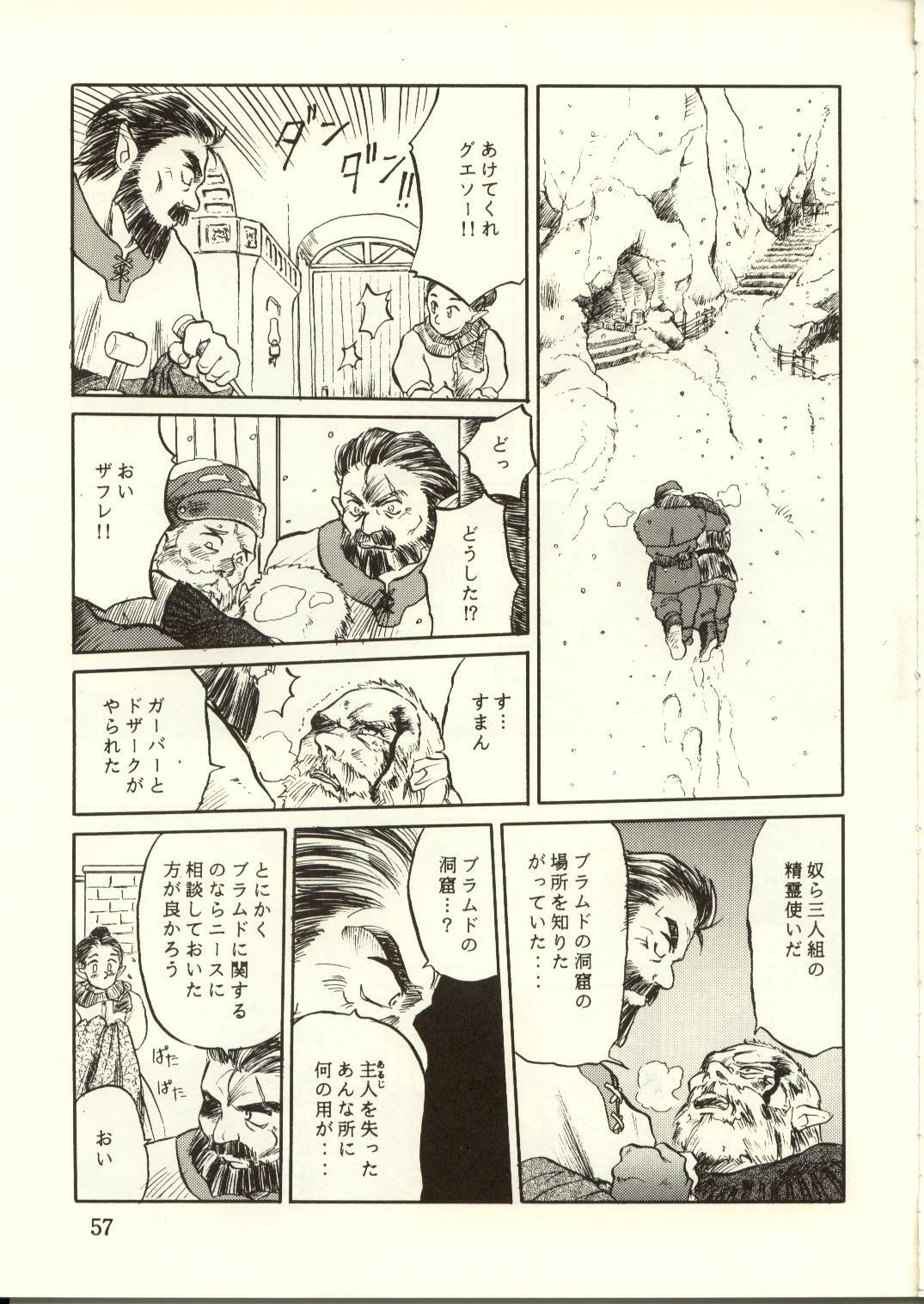 [Waku Waku Doubutsuen, Neko Apron (Various)] DIEDLIT 2 (Record of Lodoss War) page 56 full