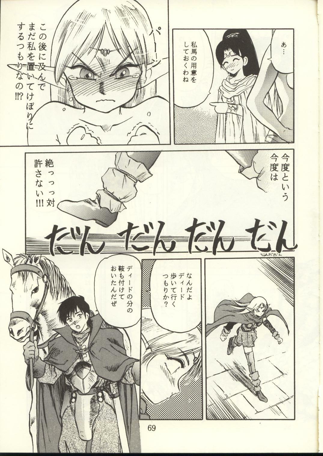 [Waku Waku Doubutsuen, Neko Apron (Various)] DIEDLIT 2 (Record of Lodoss War) page 68 full