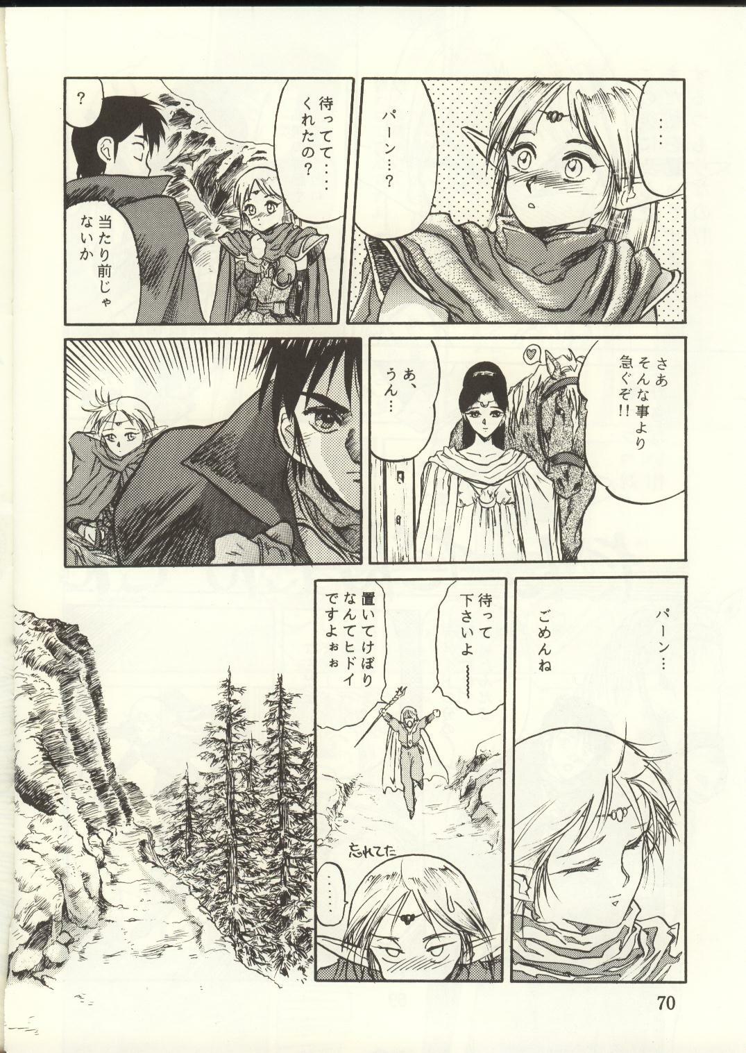 [Waku Waku Doubutsuen, Neko Apron (Various)] DIEDLIT 2 (Record of Lodoss War) page 69 full