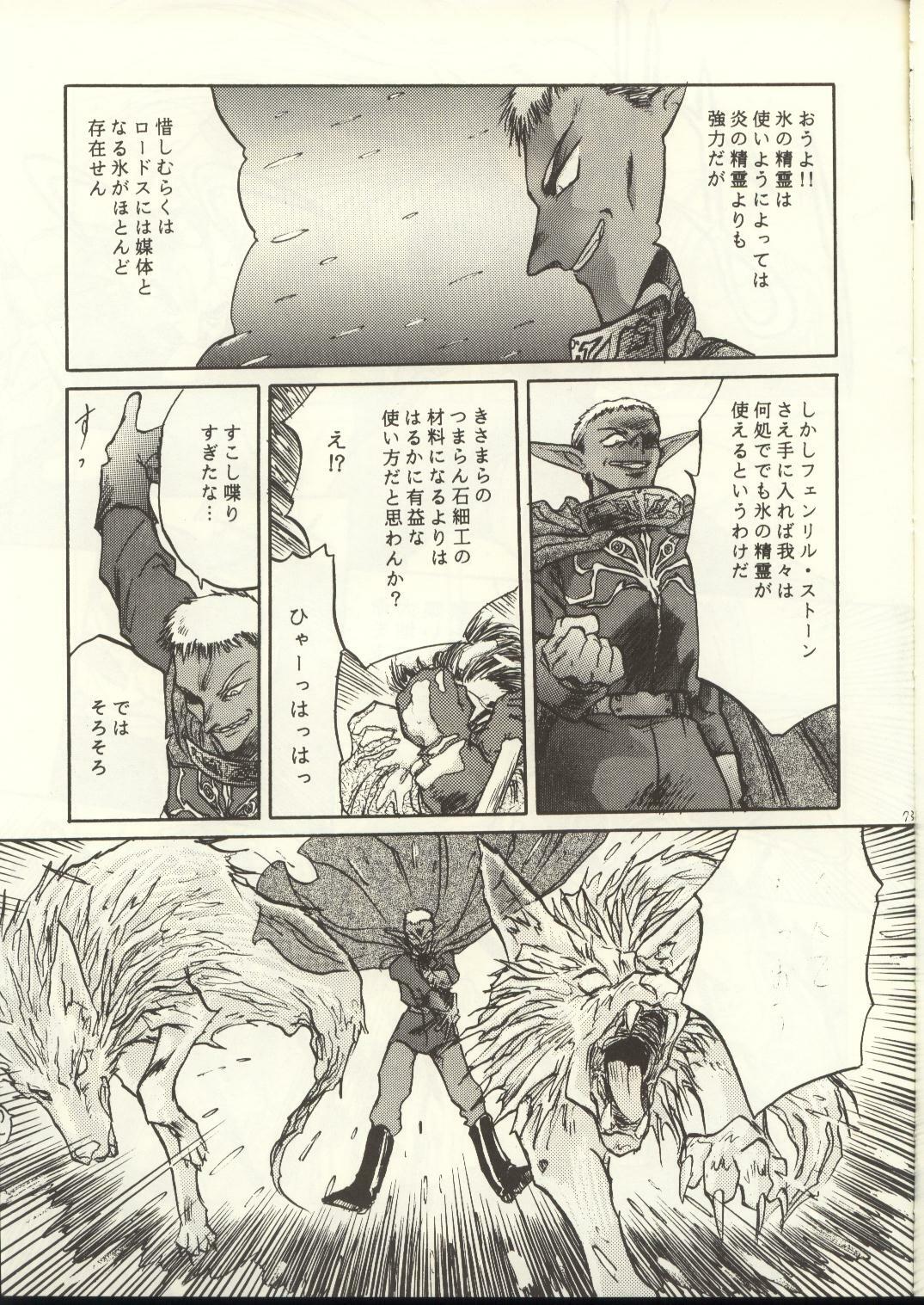 [Waku Waku Doubutsuen, Neko Apron (Various)] DIEDLIT 2 (Record of Lodoss War) page 72 full