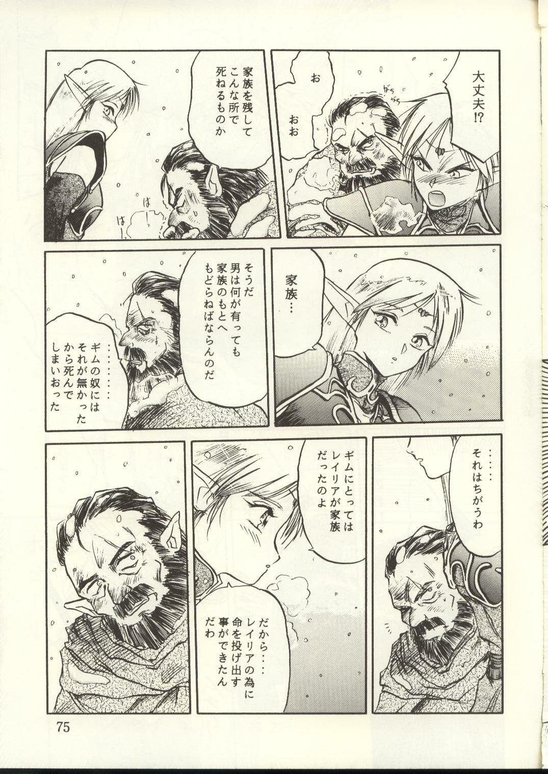 [Waku Waku Doubutsuen, Neko Apron (Various)] DIEDLIT 2 (Record of Lodoss War) page 74 full