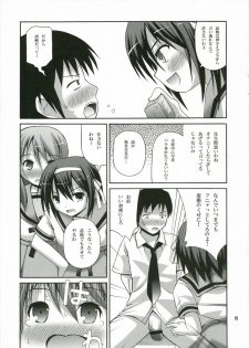 (C70) [Pico Pico Labyrinth (Fujisaka Lyric)] Kuru Miruku Mikuru (The Melancholy of Haruhi Suzumiya) - page 5