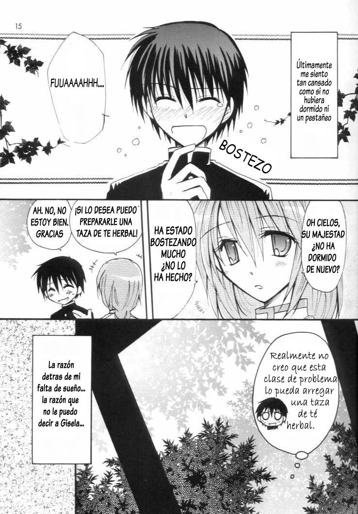 (C67) [Yukinco (Kiriga Yuki)] Datte Kimi ga Suki nanda | Pero te Amo (Kyo Kara Maoh!) [Spanish] [Riruyu] page 11 full