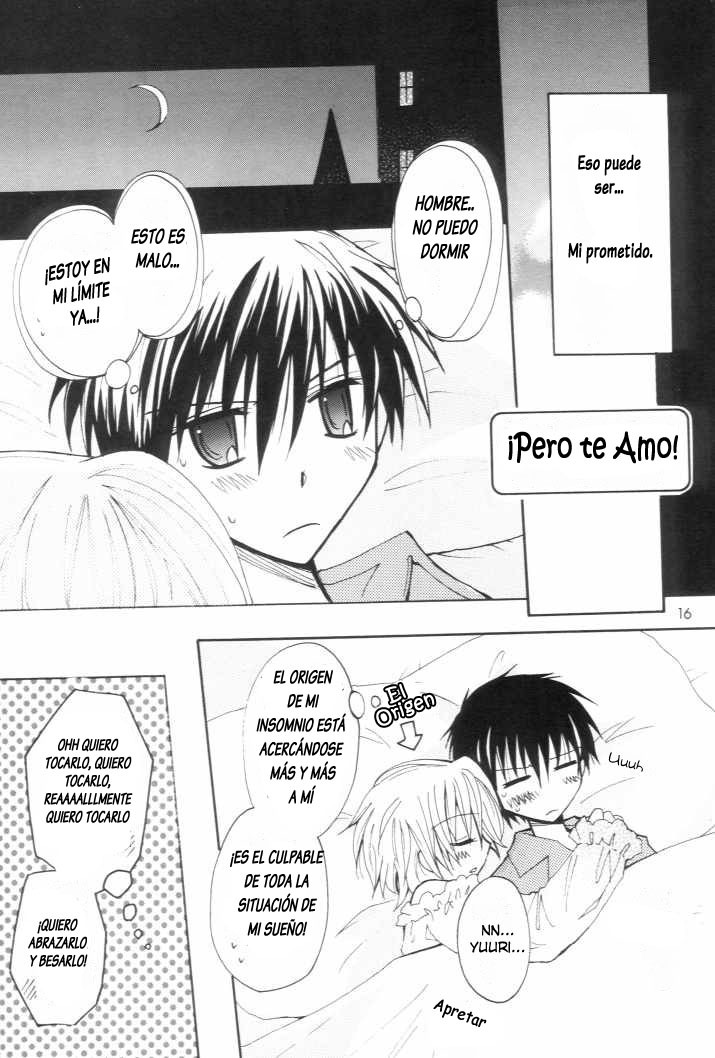 (C67) [Yukinco (Kiriga Yuki)] Datte Kimi ga Suki nanda | Pero te Amo (Kyo Kara Maoh!) [Spanish] [Riruyu] page 12 full