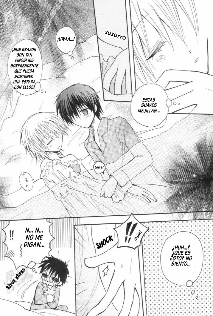 (C67) [Yukinco (Kiriga Yuki)] Datte Kimi ga Suki nanda | Pero te Amo (Kyo Kara Maoh!) [Spanish] [Riruyu] page 14 full