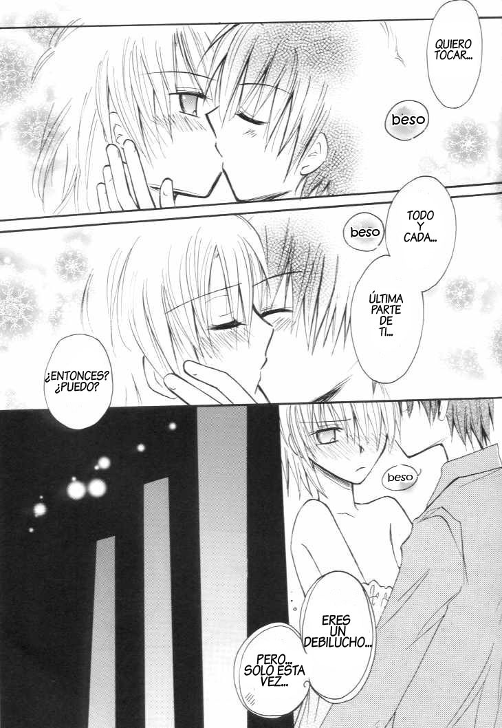 (C67) [Yukinco (Kiriga Yuki)] Datte Kimi ga Suki nanda | Pero te Amo (Kyo Kara Maoh!) [Spanish] [Riruyu] page 23 full