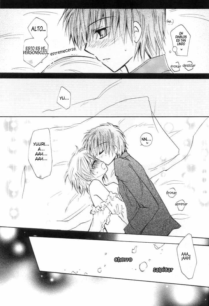 (C67) [Yukinco (Kiriga Yuki)] Datte Kimi ga Suki nanda | Pero te Amo (Kyo Kara Maoh!) [Spanish] [Riruyu] page 27 full