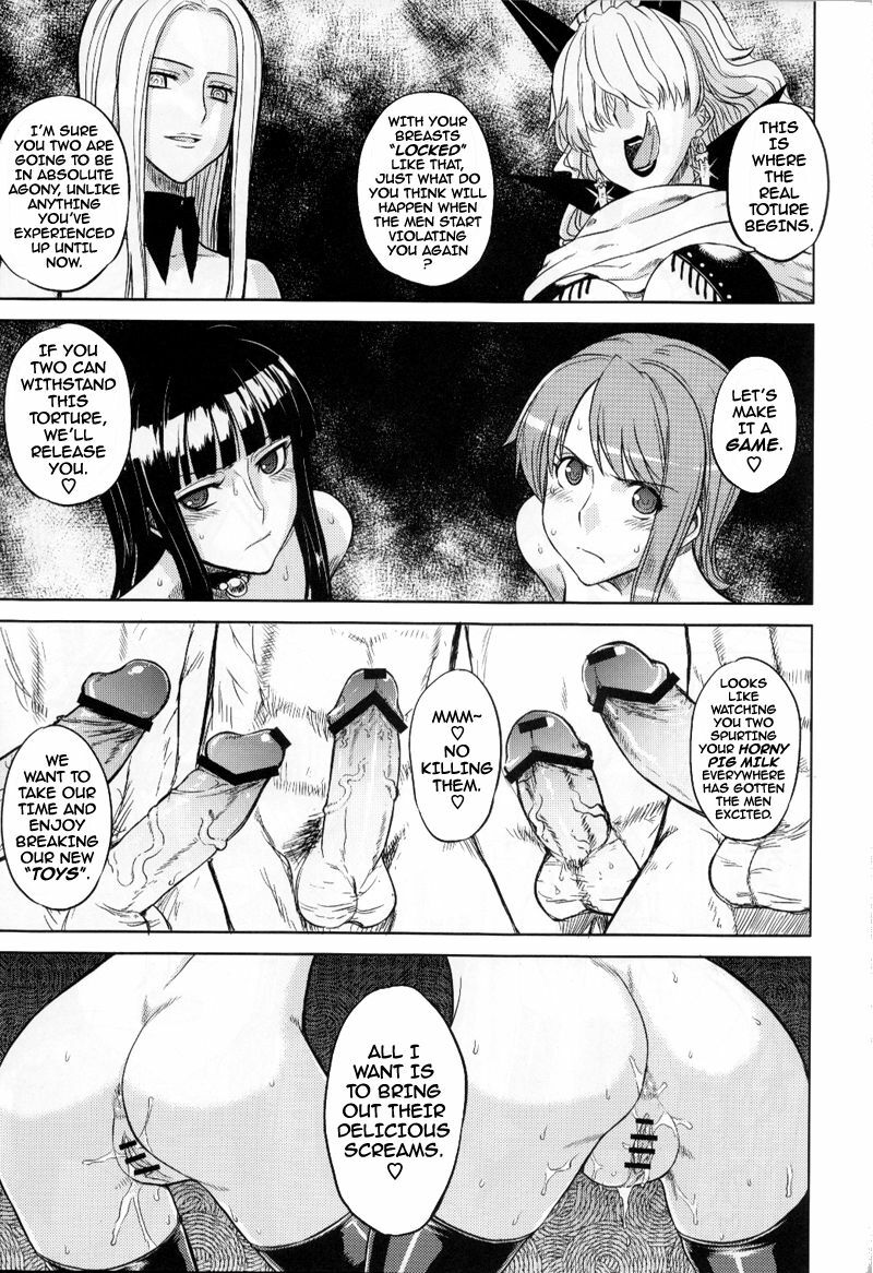 (C77) [Choujikuu Yousai Kachuusha (Denki Shougun)] MEROMERO GIRLS 2 MUGIWARA GIRLS SIDE (One Piece) [English] [darknight] page 12 full