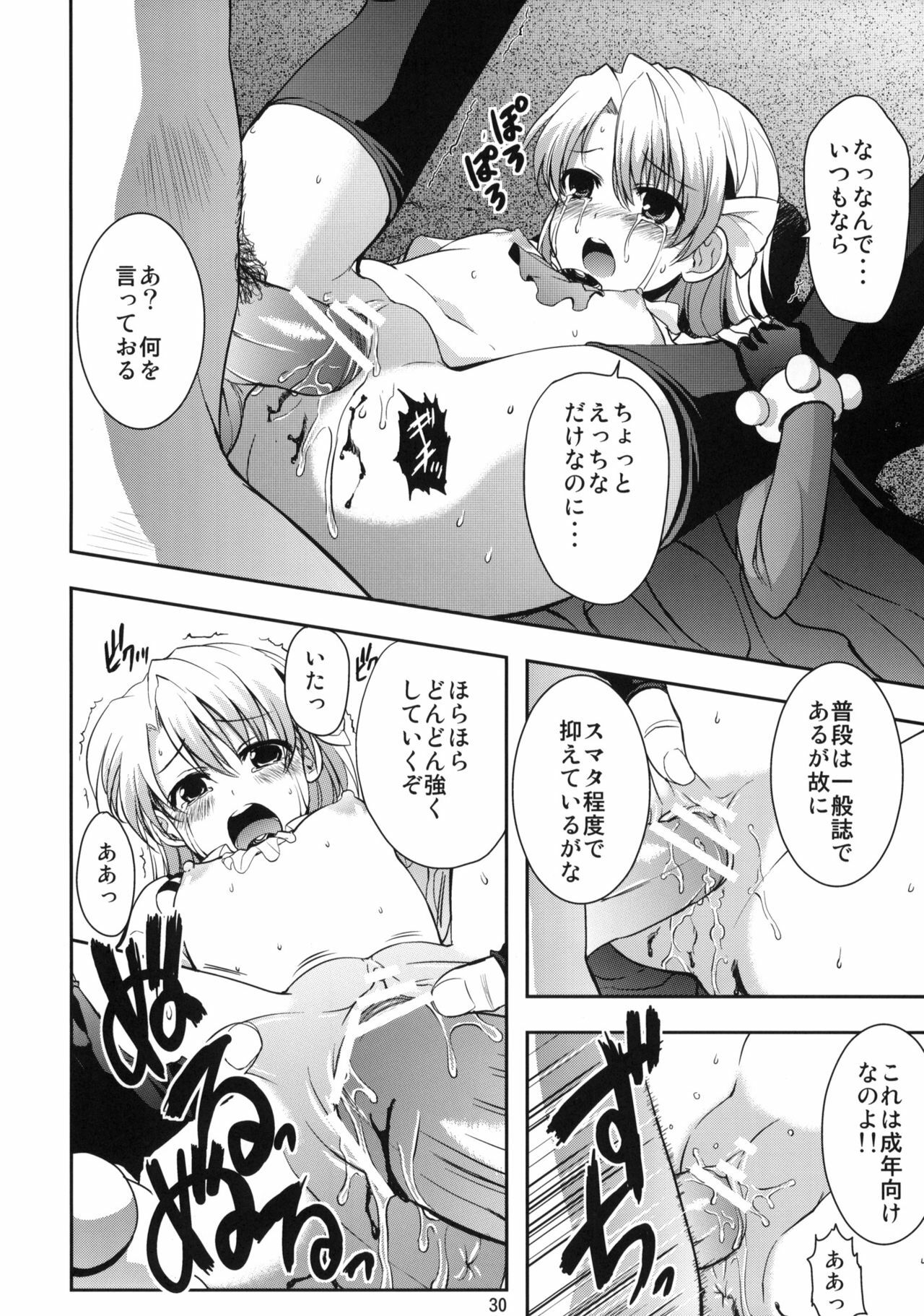 (C77) [Sanbai Kaiouken (Various)] Sounyuu! SEX-hen (Kasei Robo Daikessen!) page 29 full