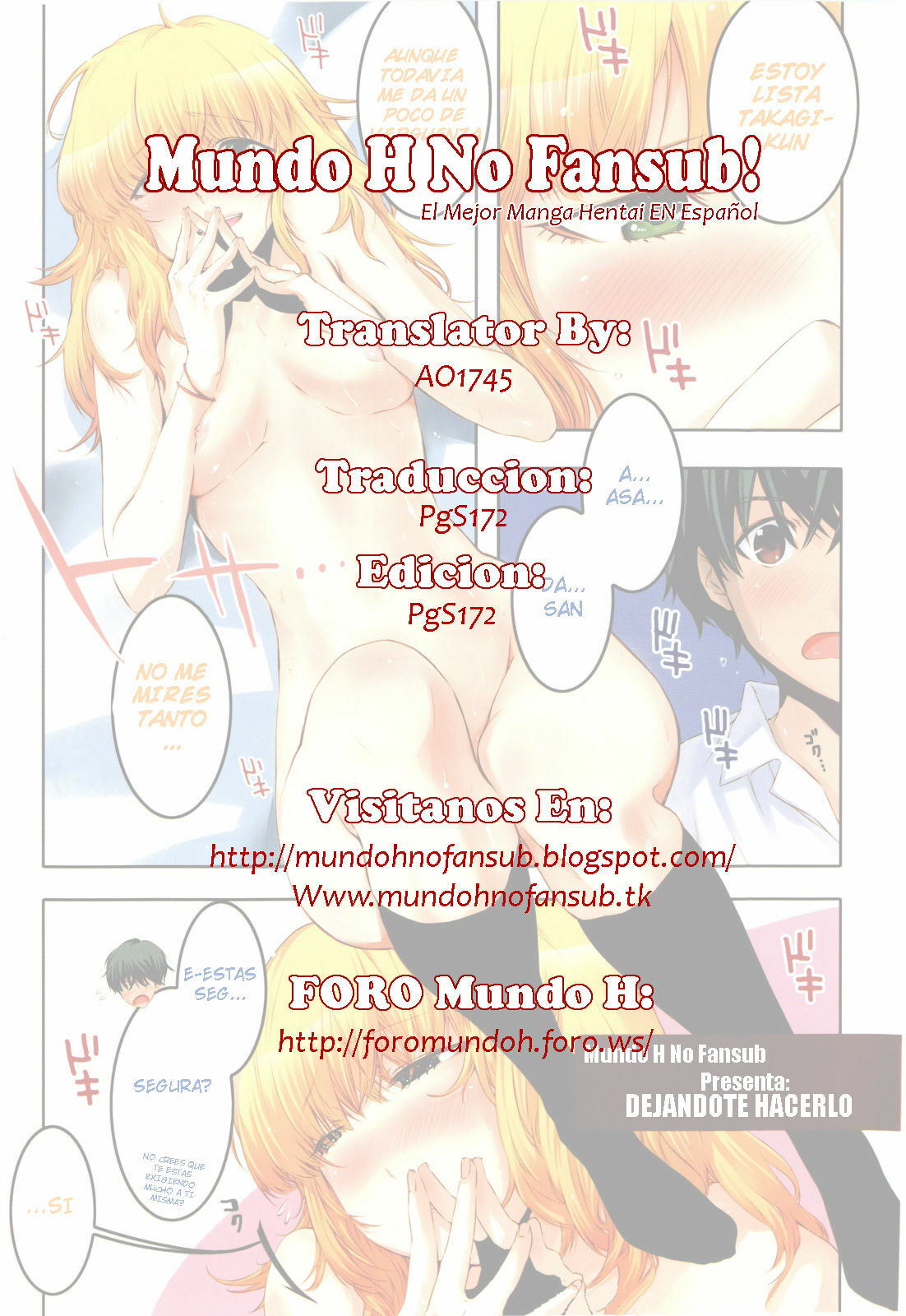 [ED] Renai H Moyou ♡ (COMIC Megastore 2008-09) [Spanish] [Mundo H No Fansub] page 7 full