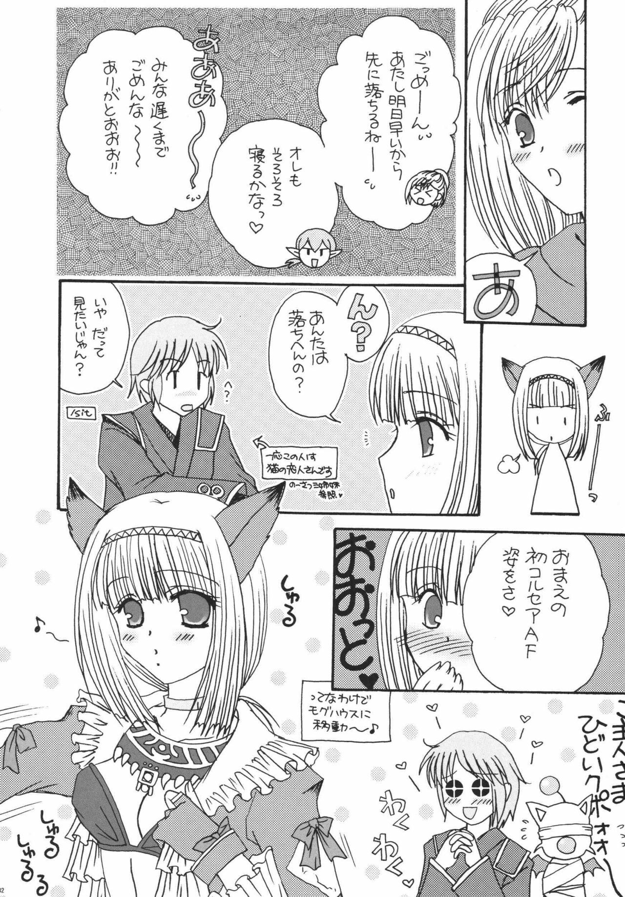 (C72) [Ichigo Milk (Marimo, Tsukune)] Misueru Milk - Mithra and Elvaan Ver. (Final Fantasy XI) page 31 full