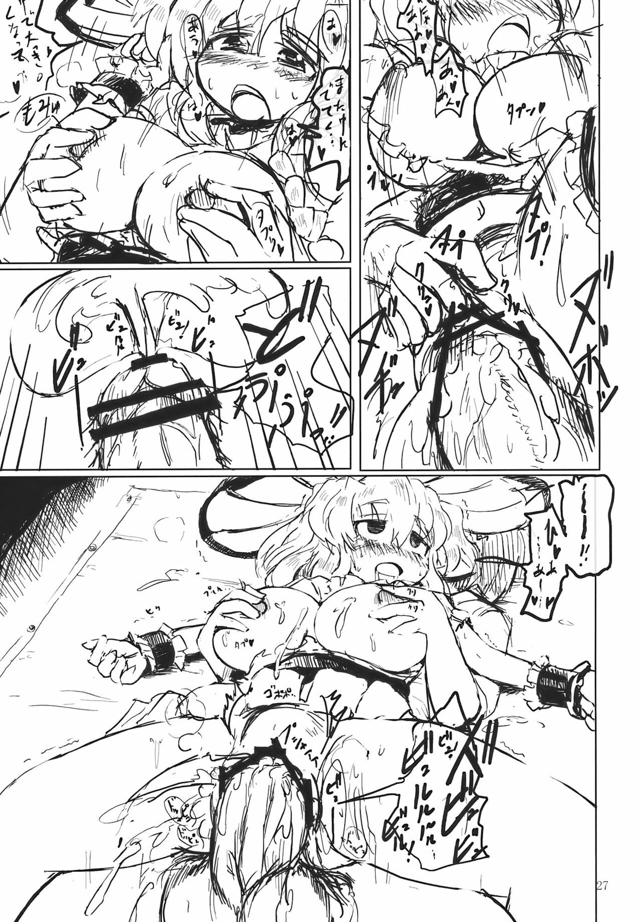 (C77) [Panzers (Okiraku Nic)] Nitorin H (Touhou Project) page 27 full