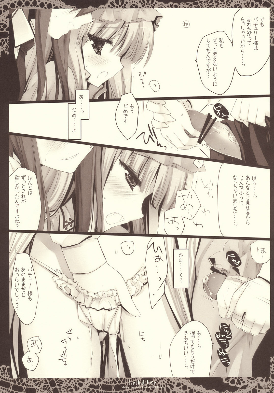 (C77) [D.N.A.Lab. (Miyasu Risa)] Lethal Dose (Touhou Project) page 11 full