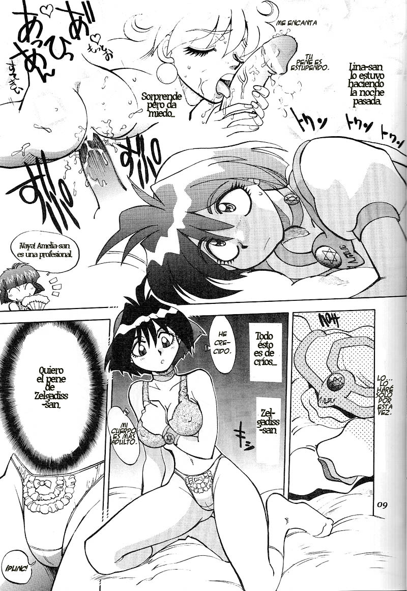 (C61) [Chuuka Mantou (Yagami Dai)] Mantou 20 (Slayers) [Spanish] {Ameban} page 10 full